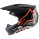 S-M5 Compass Matt black/orange fluo