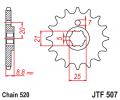 JTF 507-15 Kawasaki / Husqvarna