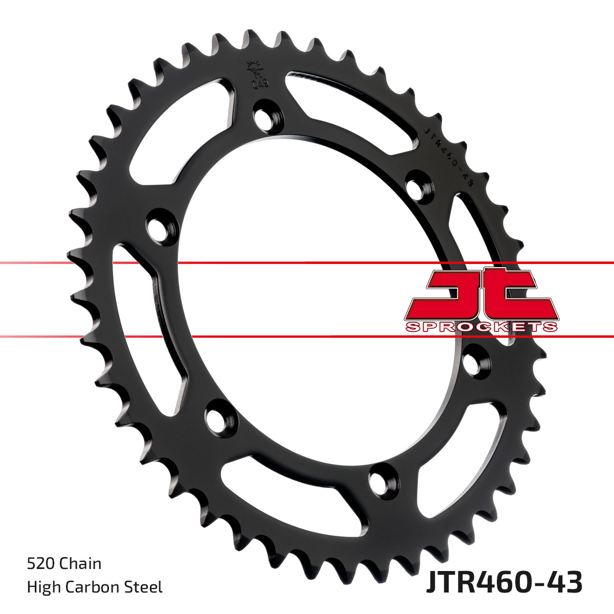 JT Sprockets JTR 460-43 Kawasaki / Suzuki, 27,90 € - Motostar.sk