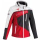 Bunda Softshell Racing Black/White/Red