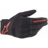 Rukavice Cooper Black/Red Fluo