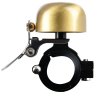 Zvonek na kolo Mini Ping Brass - Gold Zvonek na kolo Mini Ping Brass - Gold