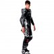 Track Wind Pro 1PC Suit Black/White