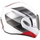 EXO-TECH EVO Genre Matt White/Silver/Red EXO-TECH EVO Genre Matt White/Silver/Red