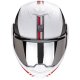 EXO-TECH EVO Genre Matt White/Silver/Red EXO-TECH EVO Genre Matt White/Silver/Red