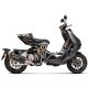 Slip-On Line Black Titanium Italjet Dragster 125/200 (21-23)