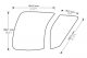 Kneepads Anti-Slip Ducati Panigale V4 / Streetfigher V4 (18-23) Kneepads Anti-Slip Ducati Panigale V4 / Streetfigher V4 (18-23)