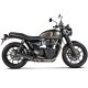 Slip-On Line Black Titanium Triumph Street Twin 900 (16-20)