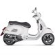 Slip-On Line Black Stainless Steel Vespa GTS 125 (17-20)