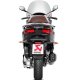 Slip-On Line Black Stainless Steel Piaggio MP3/Beverly 400/500 (08-16)