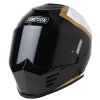 Přilba Venom Black/Gold/White Přilba Venom Black/Gold/White