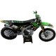 Model 1:12 Kawasaki KX450 BUD Racing 9MM Quentin Marc Prugnières No.319 Model 1:12 Kawasaki KX450 BUD Racing 9MM Quentin Marc Prugnières No.319