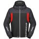 Bunda Hoodie II H2Out Black/Anthracite/Fluo Red 2023 Bunda Hoodie II H2Out Black/Anthracite/Fluo Red 2023