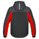 Bunda Hoodie II H2Out Black/Anthracite/Fluo Red 2023 Bunda Hoodie II H2Out Black/Anthracite/Fluo Red 2023