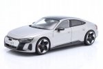 Model 1:18 Audi RS e-tron GT silver Model 1:18 Audi RS e-tron GT silver