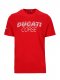 Ducati Corse triko Corse červené Ducati Corse triko Corse červené