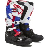 Topánky HONDA Tech 7 Enduro Drystar 2024 Black/White/Blue/Bright Red