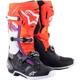 Topánky TECH 10 2024 Black/Red Fluo/Orange Fluo/White