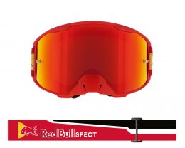 MX brýle STRIVE Matt Red - červené plexi