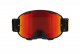 MX brýle STRIVE Matt Black - červené + čiré plexi MX brýle STRIVE Matt Black - červené + čiré plexi