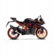LV One Evo Black Slip-on KTM RC 125, RC 390 (22-23) LV One Evo Black Slip-on KTM RC 125, RC 390 (22-23)