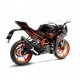 LV One Evo Black Slip-on KTM RC 125, RC 390 (22-23) LV One Evo Black Slip-on KTM RC 125, RC 390 (22-23)