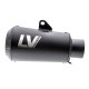 LV-10 Full Black Slip-on HUSQVARNA VITPILEN 701 (18-20), SVARTPILEN 701 (19-20) LV-10 Full Black Slip-on HUSQVARNA VITPILEN 701 (18-20), SVARTPILEN 701 (19-20)