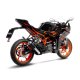 15255B LV-10 Black KTM RC 125 (22-23)