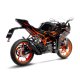 15255FB LV-10 Full Black KTM RC 125 (22-23)