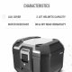 TR41 Terra Top Case Aluminium TR41 Terra Top Case Aluminium