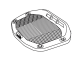 Plotňa SHAD D1B37PAR pre SH37