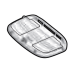 Plotňa SHAD D1B40PAR pre SH39/SH40/SH44/SH45/SH46/SH47