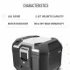 TR41 Terra Top Case Aluminium