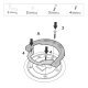 Click System Y010CS DUCATI 1098 / 1198 (07-12), 848 EVO (11-13), MONSTER 1000 (04-08), MONSTER 1200 (14-24), MONSTER 797 (16-24), MONSTER 821 (17-24), MONSTER S2R (04-08), MONSTER S2R 800 (08), MONSTER S4R / S4RS 800 (04-08), MONSTER/SP/+ (22-25), SU