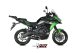 K.059.KZC OVAL SB CC kompletný systém s katalyzátorom KAWASAKI VERSYS 650 (24-26)