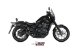 HR-1 Short Carbon HONDA CMX 1100 REBEL (22-24)