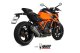 KT.026.LDRX DELTA RACE SS slip-on KTM 1290 SUPERDUKE R (20-23)