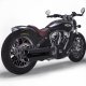 48323 Twin Splash 3" black Indian Scout