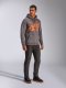 FASTING HOODIE - šedá