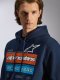 HARKEN HOODIE - modrá