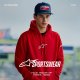 FRONTAL HOODIE - červená