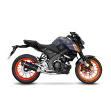 14365EBK LV One Evo Black YAMAHA MT-125 (21-24), XSR 125 (21-24), YZF-R 125 (21-24)