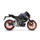 14365EBK LV One Evo Black YAMAHA MT-125 (21-24), XSR 125 (21-24), YZF-R 125 (21-24)