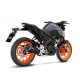 14365EBK LV One Evo Black YAMAHA MT-125 (21-24), XSR 125 (21-24), YZF-R 125 (21-24)