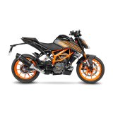 14393EB LV One Evo Black KTM DUKE 125 (21-23), DUKE 390 (21-23)