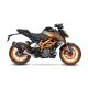 14393EB LV One Evo Black KTM DUKE 125 (21-23), DUKE 390 (21-23)