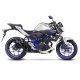 15212FBU LV-10 Full Black YAMAHA MT-03 (16-20), MT-25 (15-18), YZF-R25 (14-18), YZF-R3 (15-20)