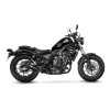 15224FBU LV-10 Full Black HONDA CMX 300 REBEL (17-24), CMX 500 REBEL (17-26)