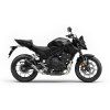 15236BNU LV-10 Black HONDA CB 500 F (19-23), CB 500 HORNET (24-26), CB 500 X (19-23), CBR 500 R (19-23), NX 500 (24-26)