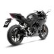 15273BU LV-10 Black HONDA CB 500 F (19-23), CB 500 HORNET (24-26), CB 500 X (19-23), CBR 500 R (19-23), NX 500 (24-26)